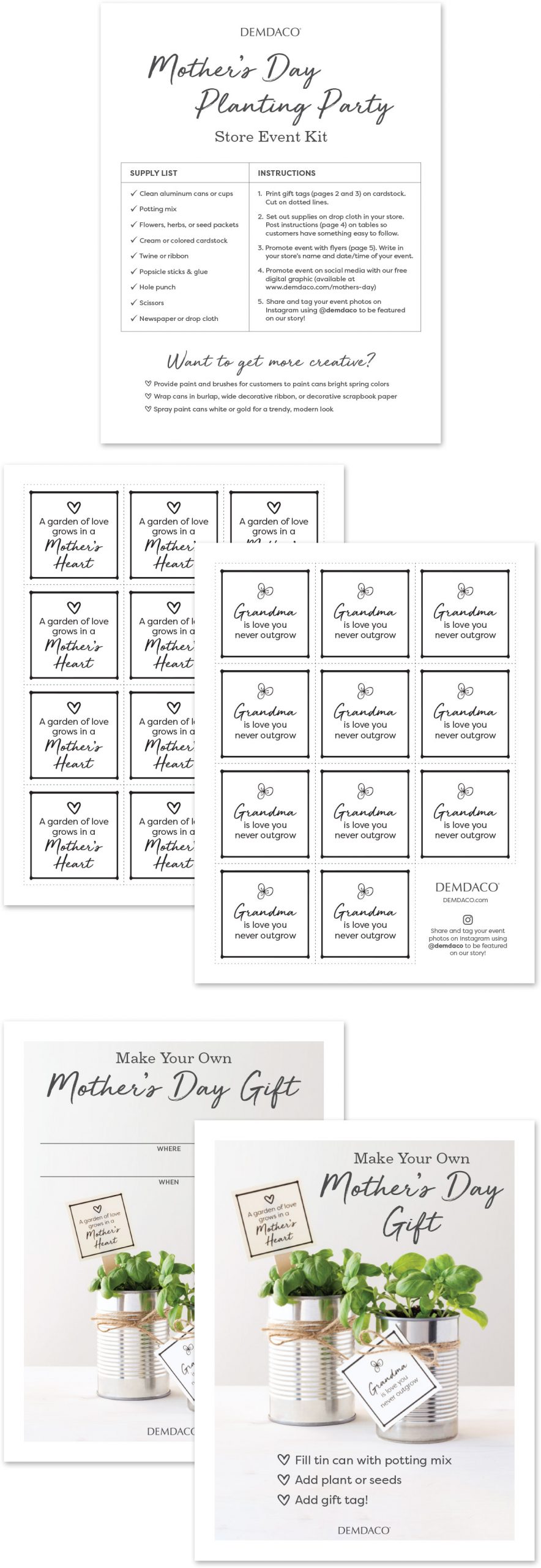 Mother's Day Event Kit