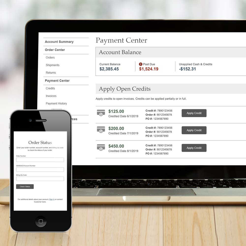 DEMDACO Retailer Account Portal