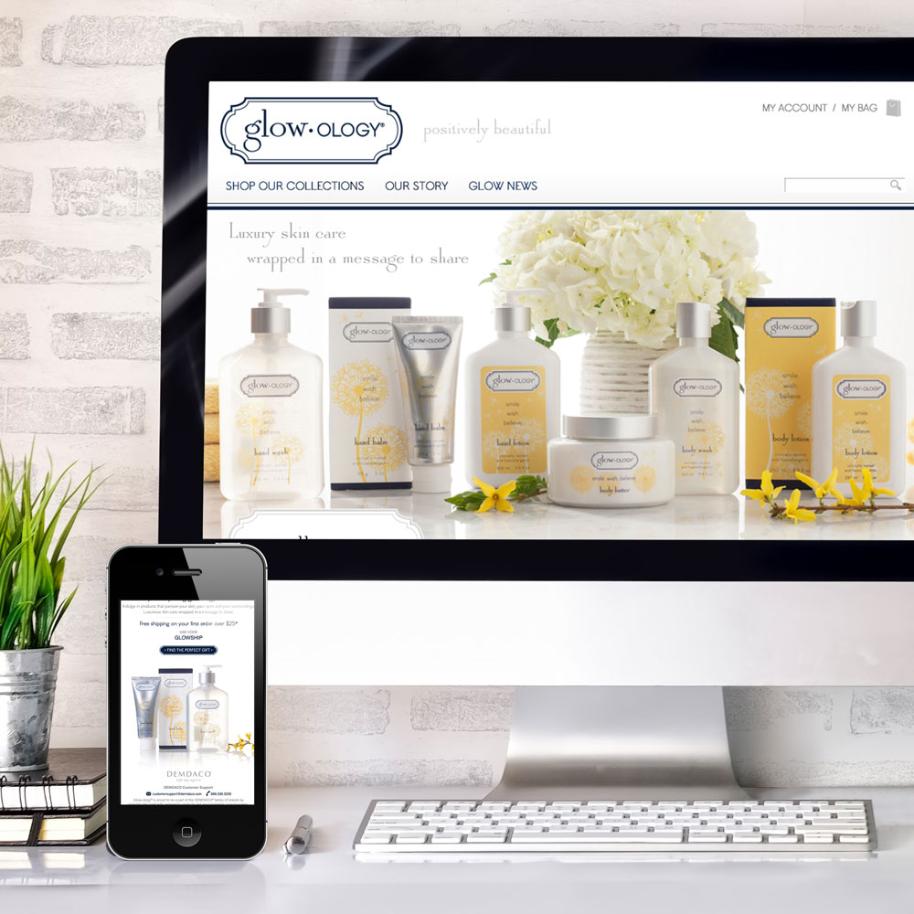 Glowology Website Design