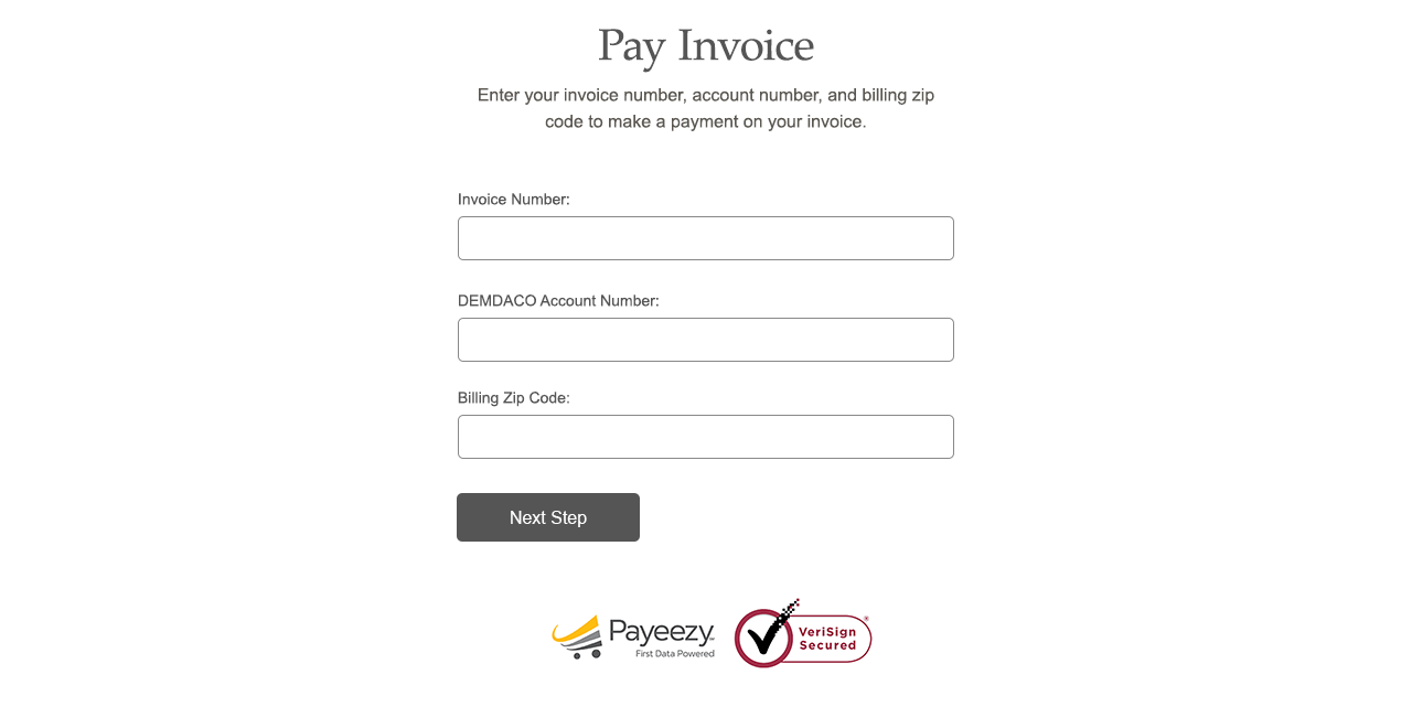 Pay Invoice